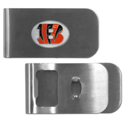 Cincinnati Bengals Money Clip Bottle Opener