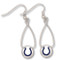 Indianapolis Colts French Loop Earrings