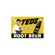 Ted's Creamy Root Beer Porcelain Refrigerator Magnet