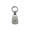 Miami Dolphins Laser Etched Tear Drop Keychain