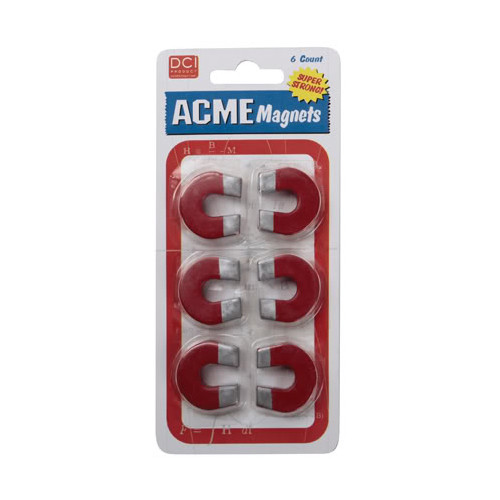 Acme Magnets Set of 6 - Refrigerator Magnets