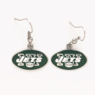 New York Jets Dangle Earrings