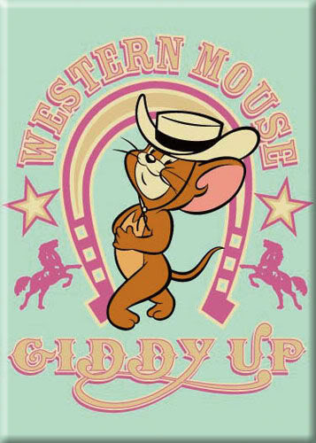 Tom and Jerry 'Giddy Up' Refrigerator Magnet
