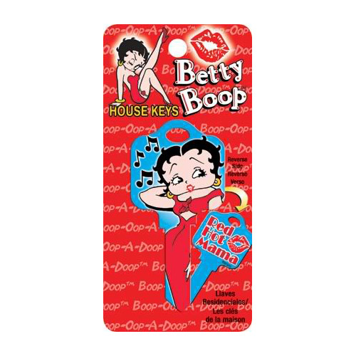 Betty Boop Red Hot Mama Schlage SC1 House Key