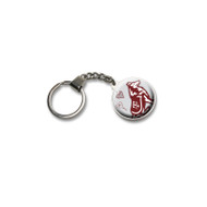 Texas A&M University Double Domed Keychain