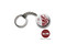 Texas A&M University Double Domed Keychain