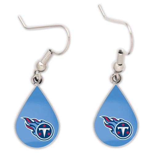 Tennessee Titans Tear Drop Earrings