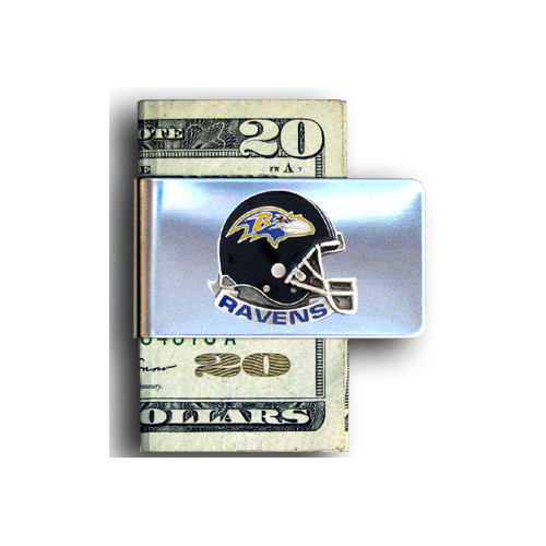 Baltimore Ravens Pewter Emblem Money Clip