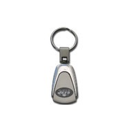 New York Jets Laser Etched Tear Drop Keychain