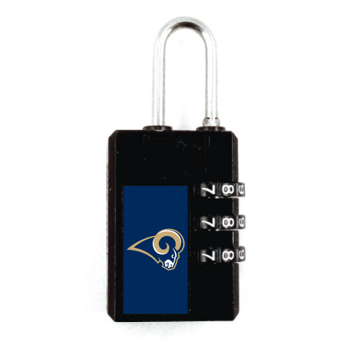 Los Angeles Rams Luggage Security Lock TSA Approved