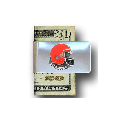 Cleveland Browns Pewter Emblem Money Clip