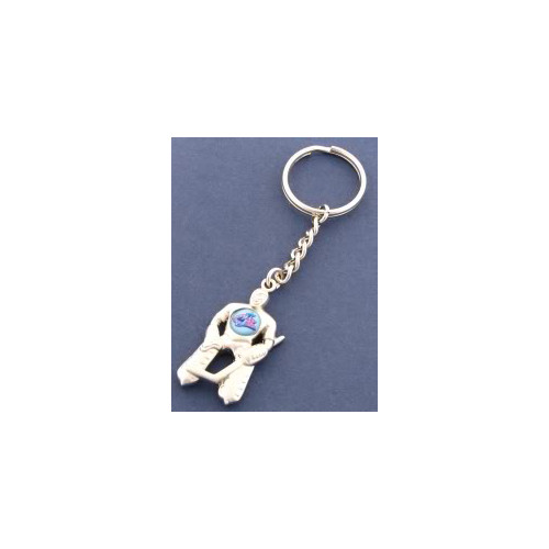 Columbus Blue Jackets Goalie Keychain