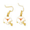 University Of Texas Helmet Dangle Earrings