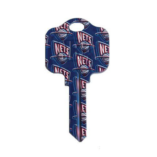 New Jersey Nets Kwikset KW1 House Key