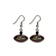 Baltimore Ravens Football Dangle Earrings