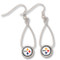 Pittsburgh Steelers French Loop Earrings