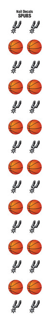 San Antonio Spurs Nail Sticker Decals
