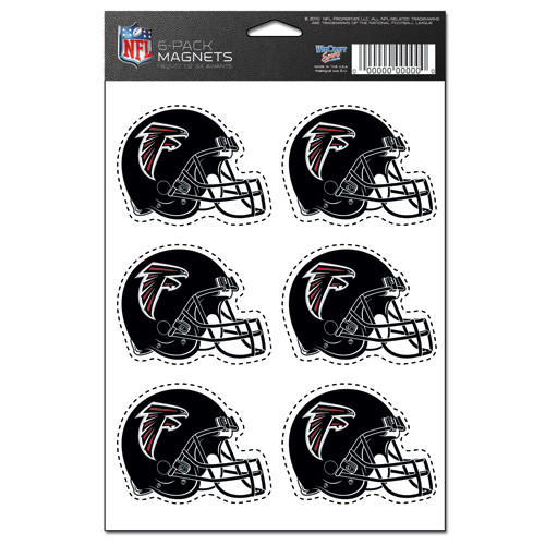 Atlanta Falcons 6-Pack Magnet Set