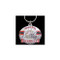 Tampa Bay Buccaneers Pewter Oval Keychain