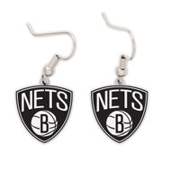 Brooklyn Nets Dangle Earrings NBA