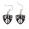 Brooklyn Nets Dangle Earrings NBA