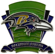 Baltimore Ravens Logo Field Lapel Pin