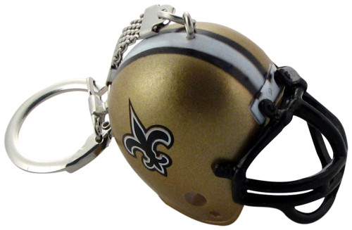New Orleans Saints Helmet Keychain - Sunset Key Chains