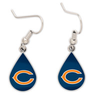 Chicago Bears Tear Drop Earrings
