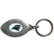 Carolina Panthers Sculpted Football Keychain