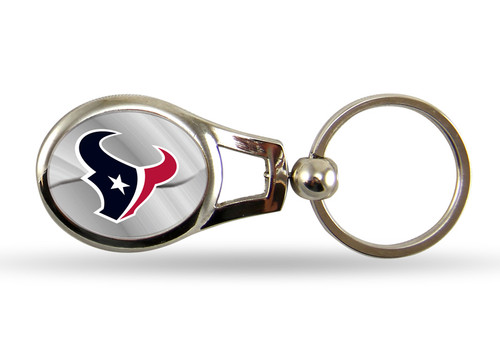 Houston Texans Oval Keychain