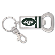 New York Jets Bottle Opener Metal Keychain (WC)
