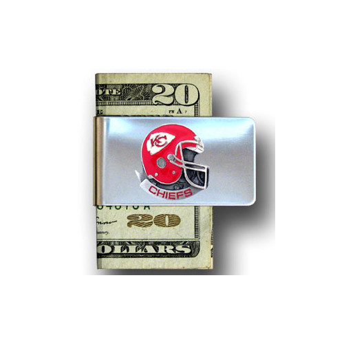 Kansas City Chiefs Pewter Emblem Money Clip