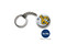 Penn State  Double Domed Keychain