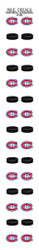 Montreal Canadiens Nail Sticker Decals