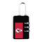 Kansas City Chiefs Luggage Security Lock TSA Approved