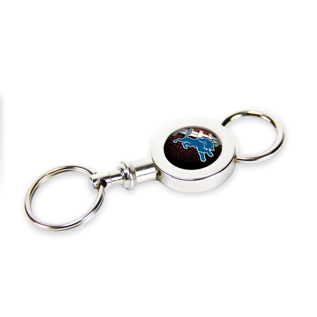 Detroit Lions Quick Release Valet Keychain - Sunset Key Chains