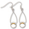 San Diego Chargers French Loop Earrings