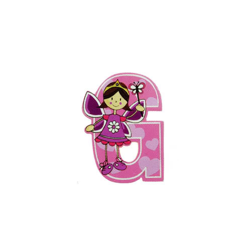 Self Adhesive Wooden Fairy Letter G by The Toy Workshop