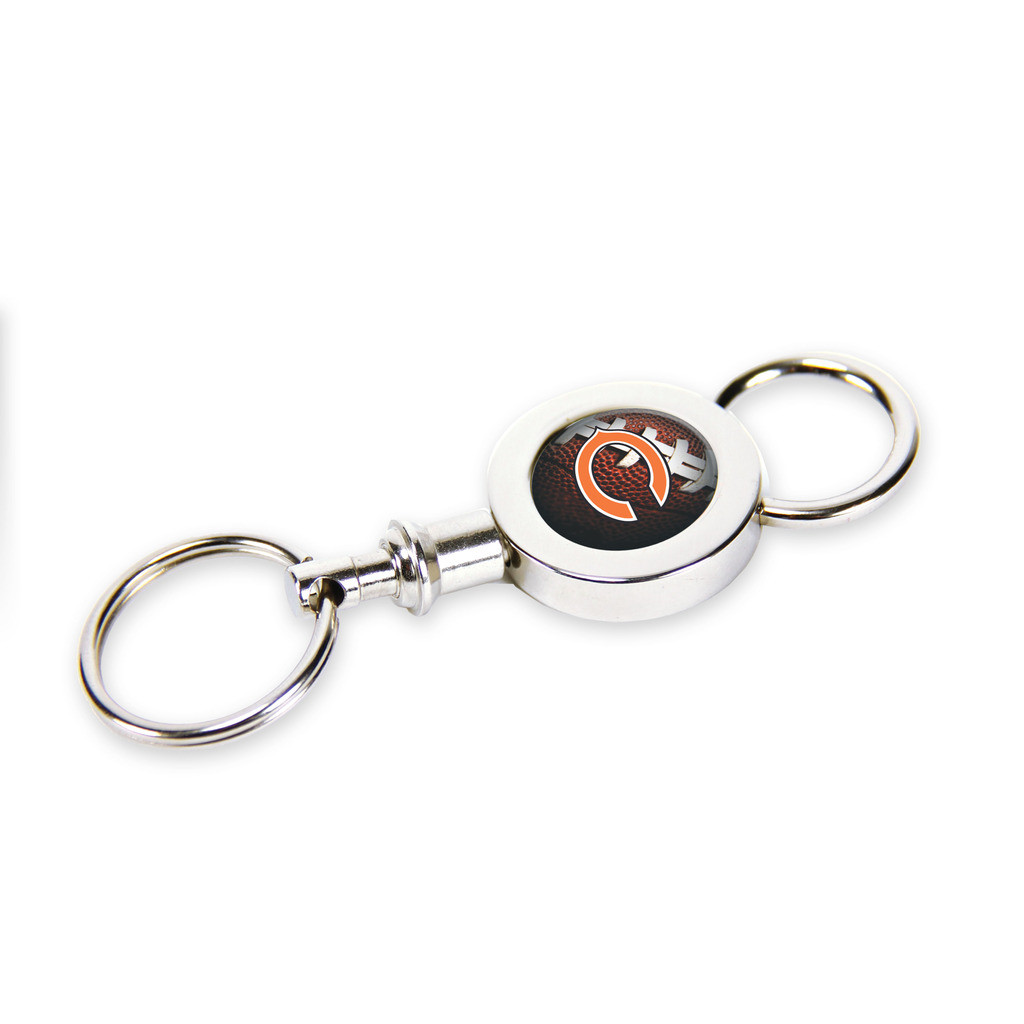 Chicago Bears Quick Release Valet Keychain Sunset Key Chains