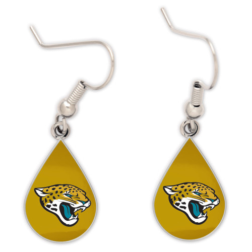 Jacksonville Jaguars Tear Drop Earrings