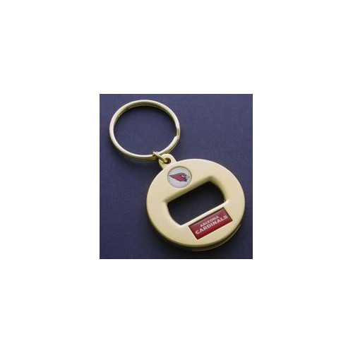 Arizona Cardinals Gold EZ Bottle Opener Keychain