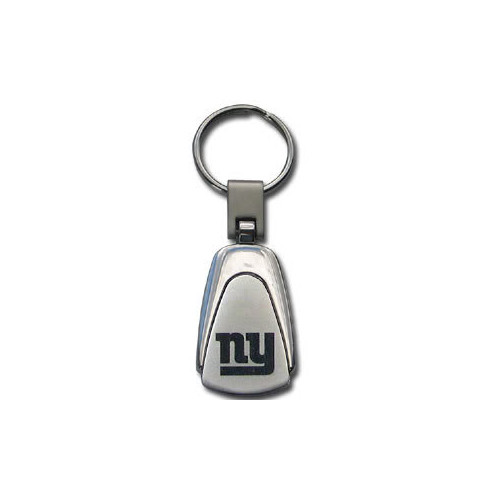 New York Giants Laser Etched Tear Drop Keychain