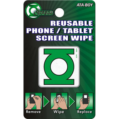 Green Lantern Reusable Phone/Tablet Screen Wipe