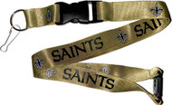 New Orleans Saints Lanyard Keychain