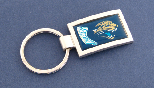 Jacksonville Jaguars Curved Key Chain