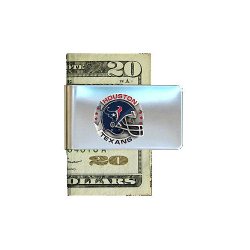 Houston Texans Pewter Emblem Money Clip