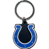 Indianapolis Colts Laser Cut Rubber Keychain