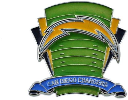 San Diego Chargers Logo Field Lapel Pin