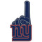 New York Giants Number One Cloisonne Pin