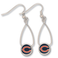 Chicago Bears French Loop Earrings